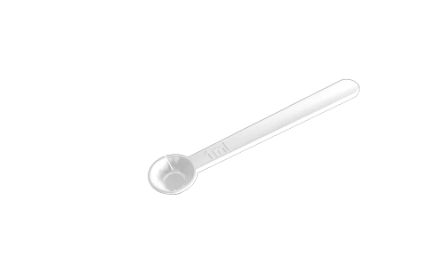 Ложка мерная удлиненная 1 мл (пластиковая)